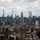 A general view of the skyline of Manhattan as seen from the One World Trade Center Tower in New York